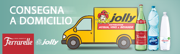 banner Ferrarelle servizio a domicilio