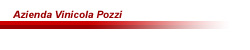 vini Azienda vinicola Pozzi
